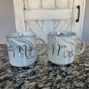Mr. and Mrs. Marbled Mugs